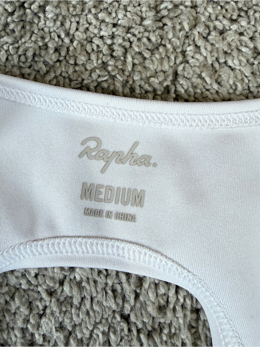 Rapha Women’s Core Cycling Bib Shorts Chamois Pad in Black White M - Picture 13 of 15
